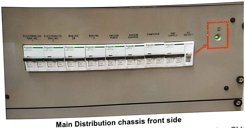 Main Distribution chassis front side