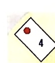Red label icon