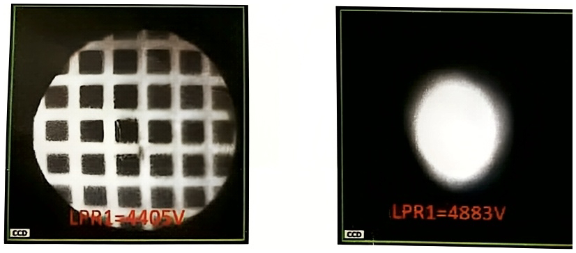 After Mass and DPRY adjusting, the beam center of image mode and Slit mode is same.
