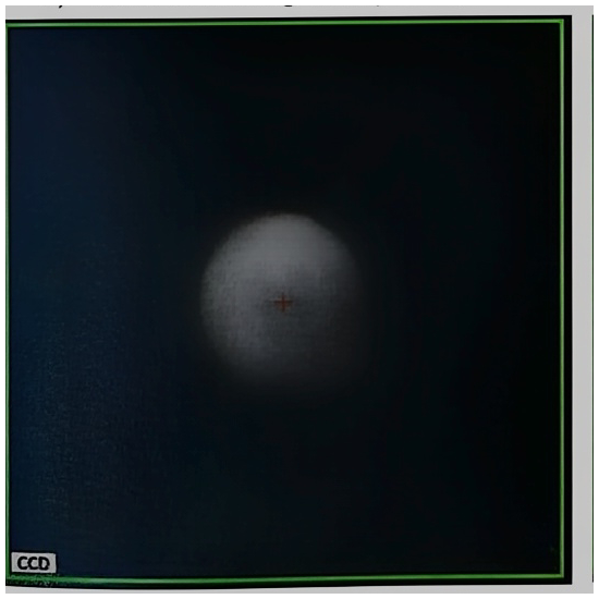 Slit image centring